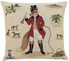 The Hon. Freddie Fox -  Fine Tapestry Cushion
